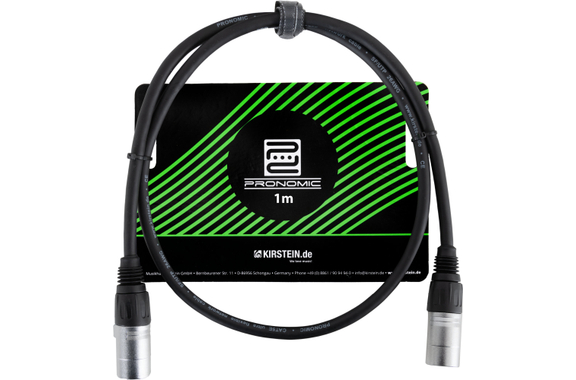 Pronomic ECM-1.0 BK CAT5e Netzwerkkabel 1,0m image 2