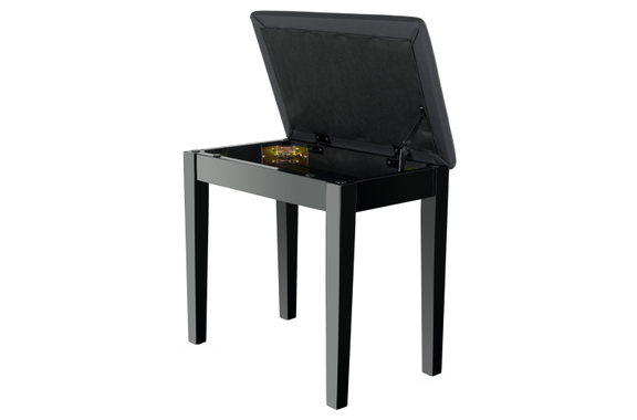 Classic Cantabile Pianobank Modell S Schwarz Hochglanz image 2