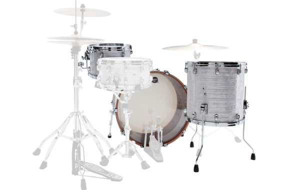 Tama WBR34CZS-WP Starclassic Walnut/Birch Duracover Wrap White Pearl image 2