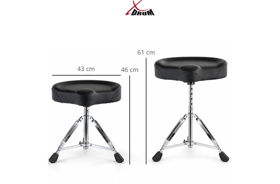 XDrum Drumhocker Sattel image 2