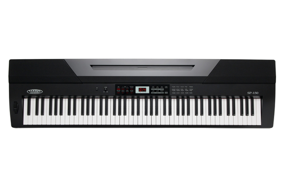 Classic Cantabile SP-150 BK Stagepiano nero Set incl. supporto, cuffie e pedale image 2