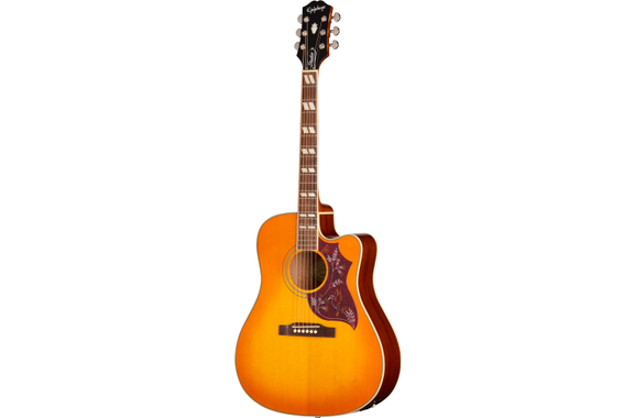 Epiphone Hummingbird Studio EC Heritage Cherry Sunburst image 2