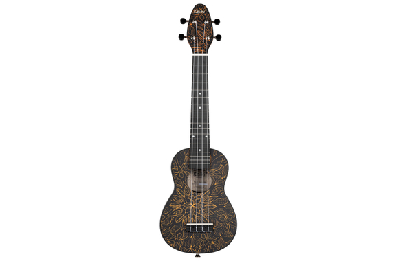 Ortega K2SS-OKC Keiki Superscale Ukulele Pack Orange Kaleidoscope image 2