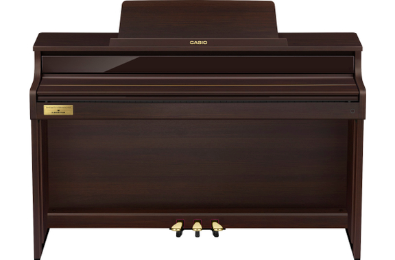 Casio Celviano AP-750 BN Digitalpiano Braun CB-30 Set image 2