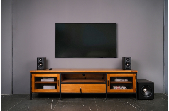 Edifier S355DB-WD 2.1 HDMI Lautsprechersystem Walnut  - Retoure (Zustand: sehr gut) image 2