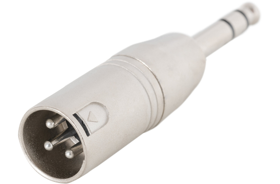 Adaptador Pronomic AD-JSXM 6,3mm Jack Estéreo macho / XLR macho image 2