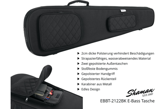 Shaman EBBT-2122BK E-Bass Tas image 2