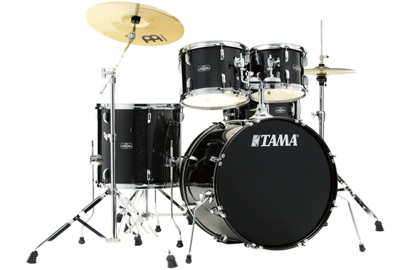 Tama ST52H5-BNS Stagestar Drumkit Black Night Sparkle Taschen Set image 2