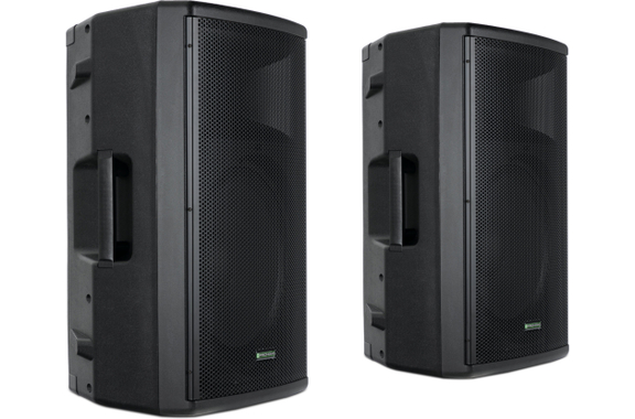 Pronomic E-212 MA 12" Aktivbox 500 Watt Stativ Set image 2