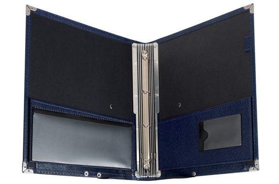 Classic Cantabile Deluxe Music Folder Blue 5-Pack image 2