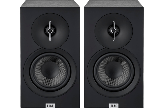 ELAC Debut B5.3 Bookshelf Speakers Black Pair Oehlbach Set image 2