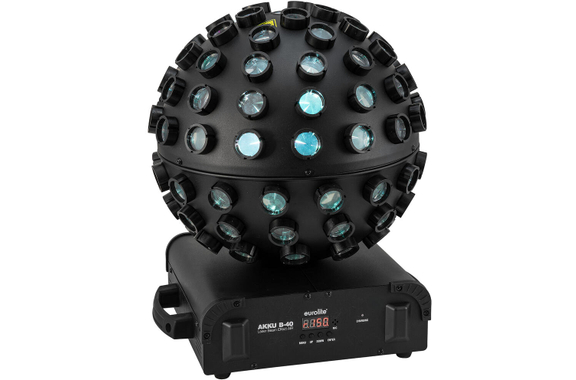 Eurolite B-40 Effet Laser Sur Batterie AIR Noir image 2