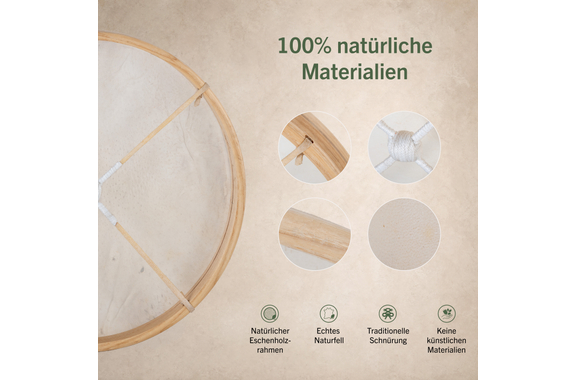 Classic Cantabile ND-30 All Natural Frame Drum 30" image 2