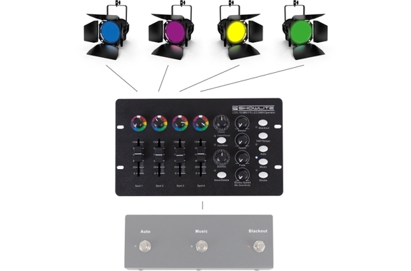Showlite LDO-10 MKII FS LED DMX Operator image 2