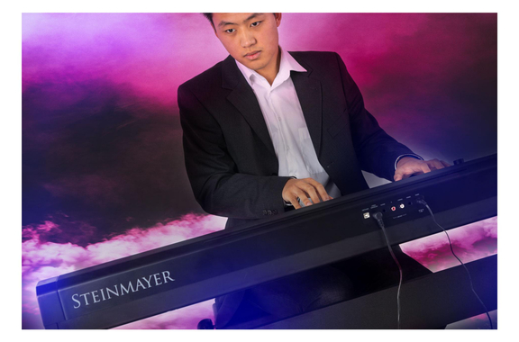 Steinmayer P-60 SM Stagepiano Set met Onderstel zwart image 2