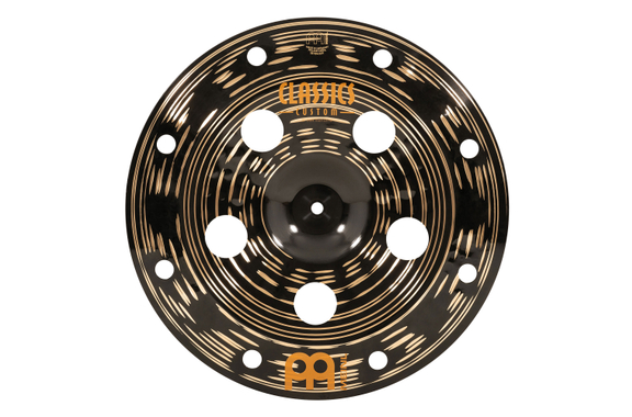 Meinl Classics Custom Dark 16" Trash China Set avec Support Cymbale à Potence image 2