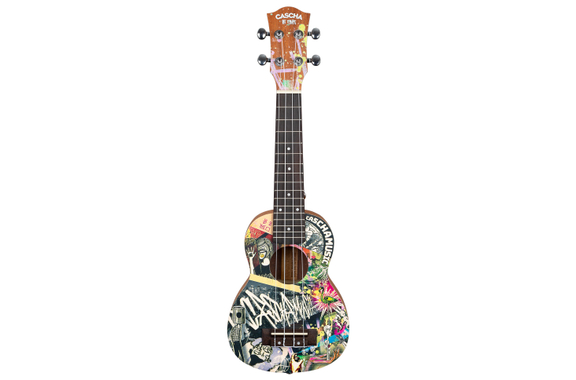 Cascha Art Series Sopraan Ukulele Urban image 2