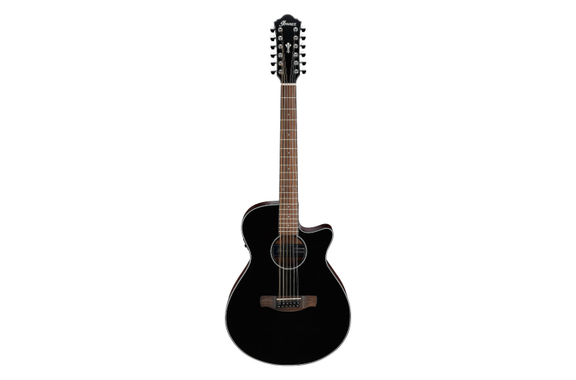 Ibanez AEG5012-BKH Black High Gloss Set incl. Funda image 2
