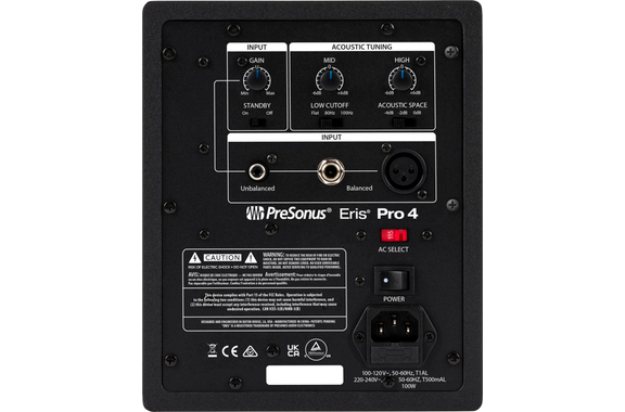 Presonus Eris Pro 4 Aktiv Studiomonitor Single  - Retoure (Zustand: wie neu) image 2