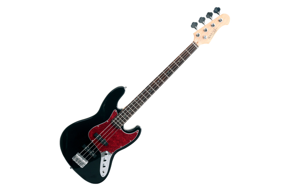 Rocktile Pro JB-30BK 70's Deluxe E-Bass Black Set image 2