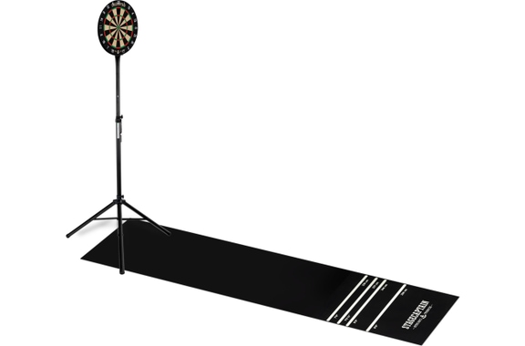 Stagecaptain DBS-1715C BullsEye Champion Bersaglio da Freccette + Set Supporto e Tappetino Nero image 2