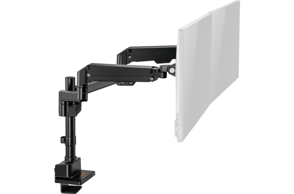 my wall HL 51-2 Support De Bureau Entièrement Articulé Pour 2 Écrans Plats image 2