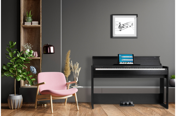 Classic Cantabile DP-S1 SM E-Piano Zwart mat image 2