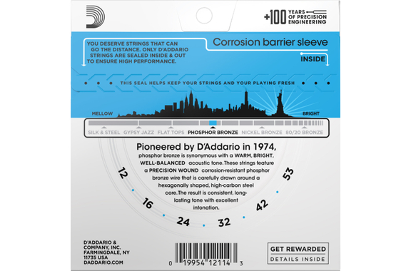 D'Addario EJ16 Light image 2