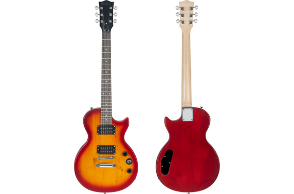 McGrey Rockit E-Gitarre Single Cut-Komplettset Orange Burst image 2