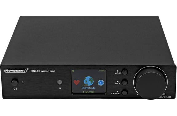 Omnitronic DRS-95 Internet Radio with DAB+ and Bluetooth image 2