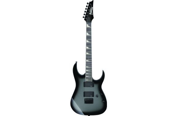 Ibanez GRG121DX-MGS Metallic Gray Sunburst image 2
