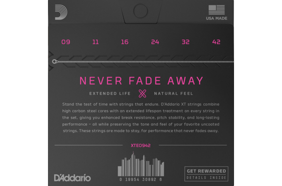 D'Addario XTE0942 XT Super Light image 2