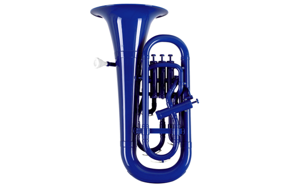 Classic Cantabile KEU-30BU MardiBrass Euphonium Bb en plastique bleu image 2