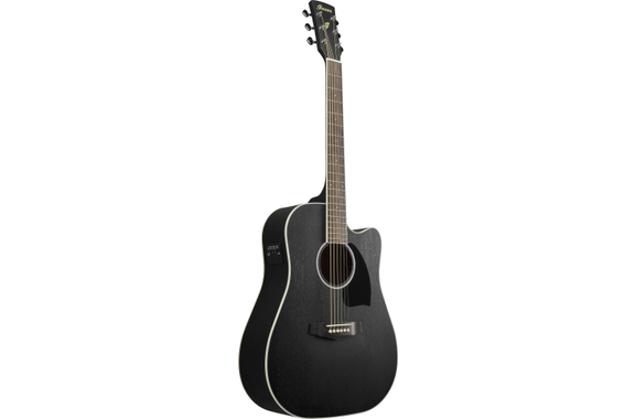 Ibanez PF16MWCE-WK Weathered Black image 2