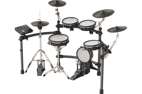 NUX DM-8 E-Drumset Complete Set with Headphones, Stool, School, and Sticks image 2