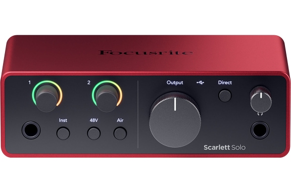 Focusrite Scarlett Solo 4th Gen Studio Pack image 2
