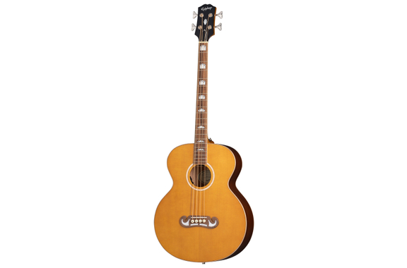 Epiphone El Capitan J-200 Studio Bass Aged Vintage Natural  - 1A Showroom Modell (Zustand: wie neu, in OVP) image 2