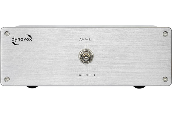 Dynavox AMP-S III Verstärker/Boxen-Umschalter Silber image 2