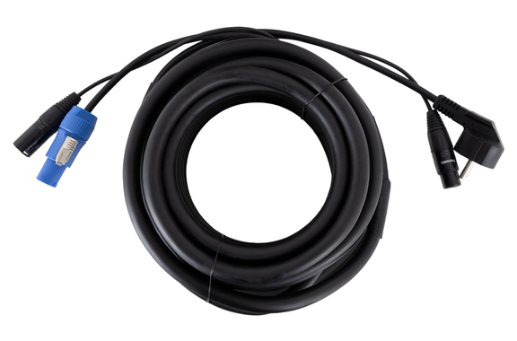 Pronomic Stage EUPPX-10 Hybridkabel Euro/Powerplug/XLR 2x Set image 2