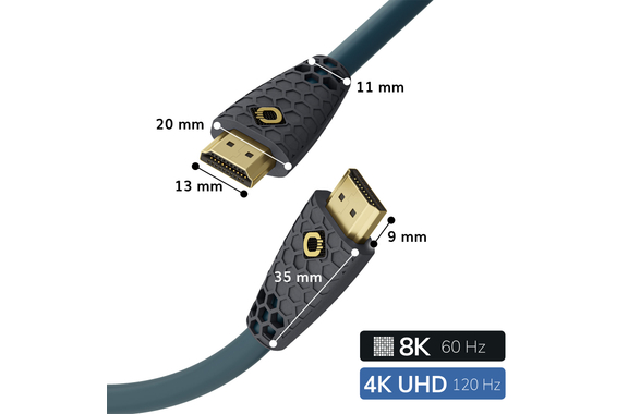 Oehlbach Flex Evolution 8K Ultra High-Speed HDMI Kabel 3m image 2