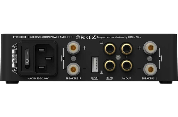 SMSL A100 Stereo Verstärker mit USB und BT image 2