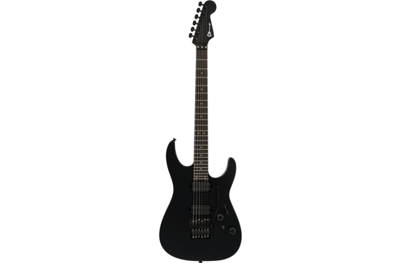 Charvel Pro-Mod Plus Dinky DK24 HH FR EB Satin Black image 2