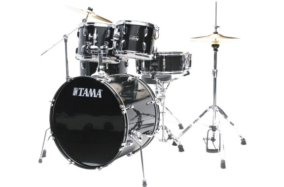 Tama ST52H5-BNS Stagestar Drumkit Black Night Sparkle Set image 2