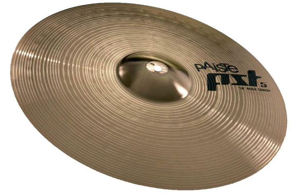Paiste PST 5 18" Rock Crash - Set Con Soporte Con Brazo image 2