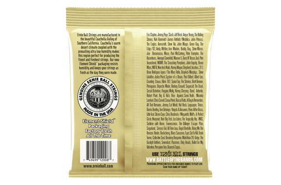 Ernie Ball 2008 Earthwood 80/20 Rock and Blues image 2
