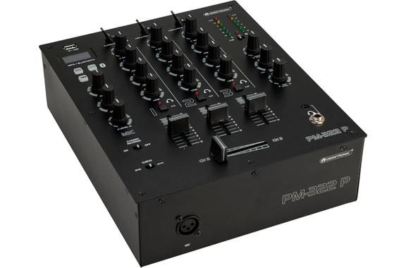 Omnitronic PM-322P DJ Mixer met Bluetooth & MP3-Player image 2