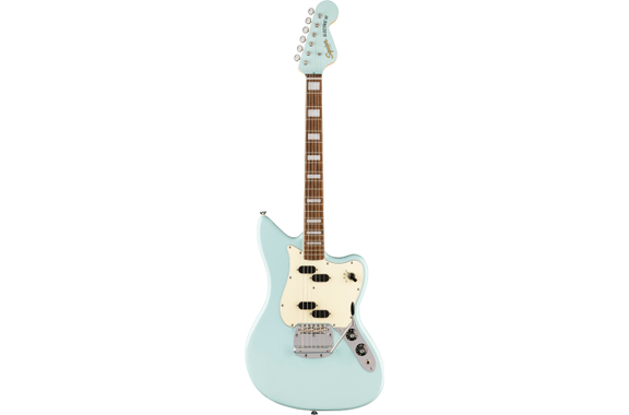 Squier Paranormal Electric VI Daphne Blue image 2