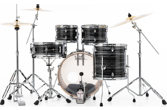 Pearl Export EXX705NBR/C778 Drumkit Graphite Silver Twist Beginner Set image 2