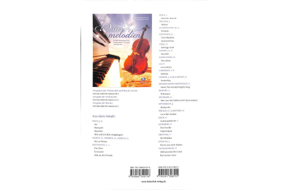 Wunschmelodien - die schönsten Melodien Cello image 2