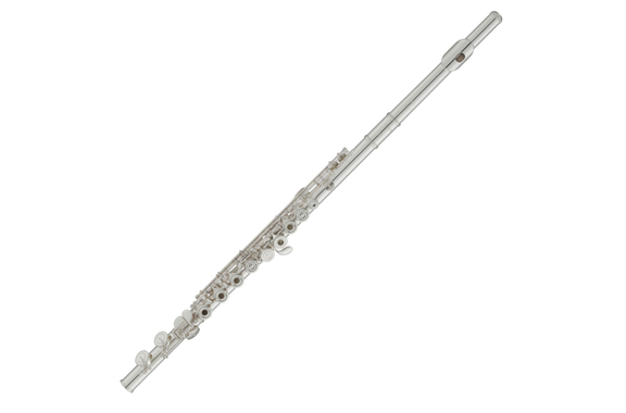 Yamaha YFL-272SL Dwarsfluit Neusilber Zilveren Mondstukplaat image 2
